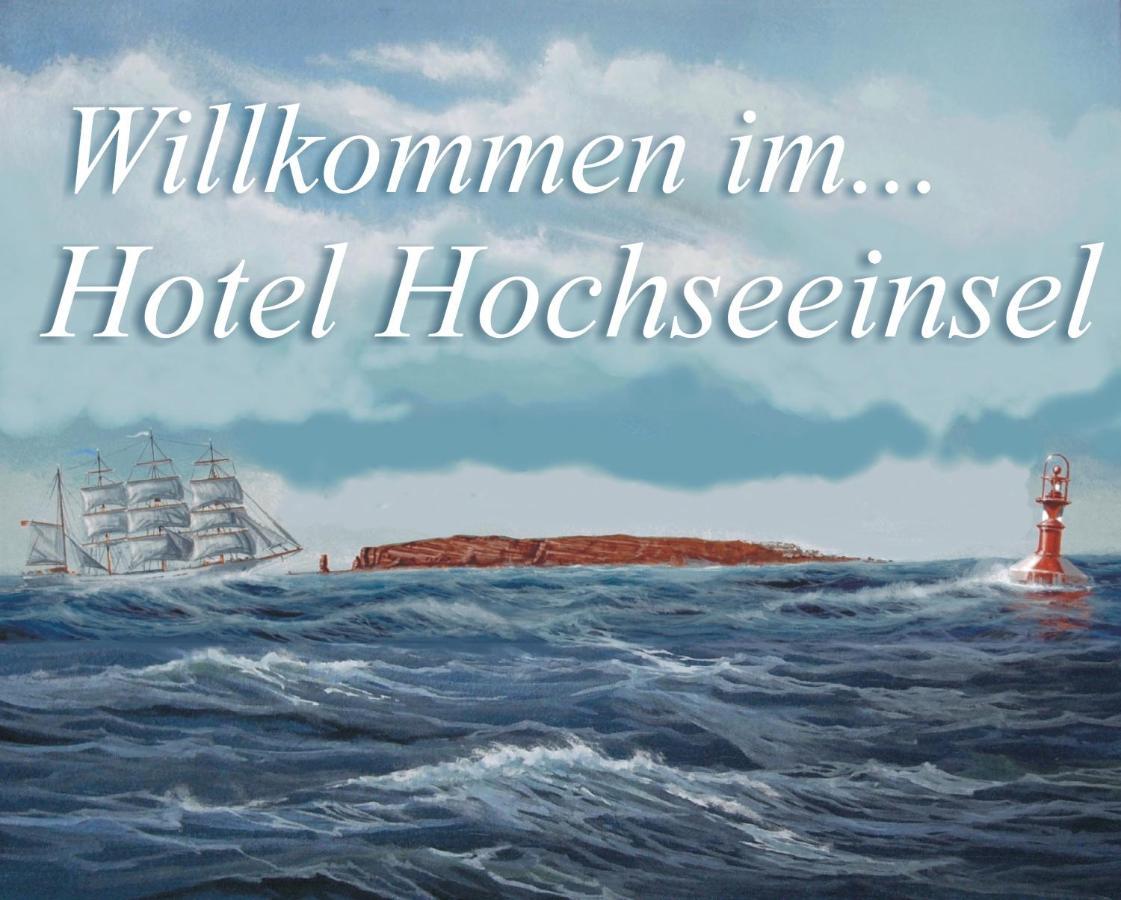 Hotel Hochseeinsel Heligoland Bagian luar foto