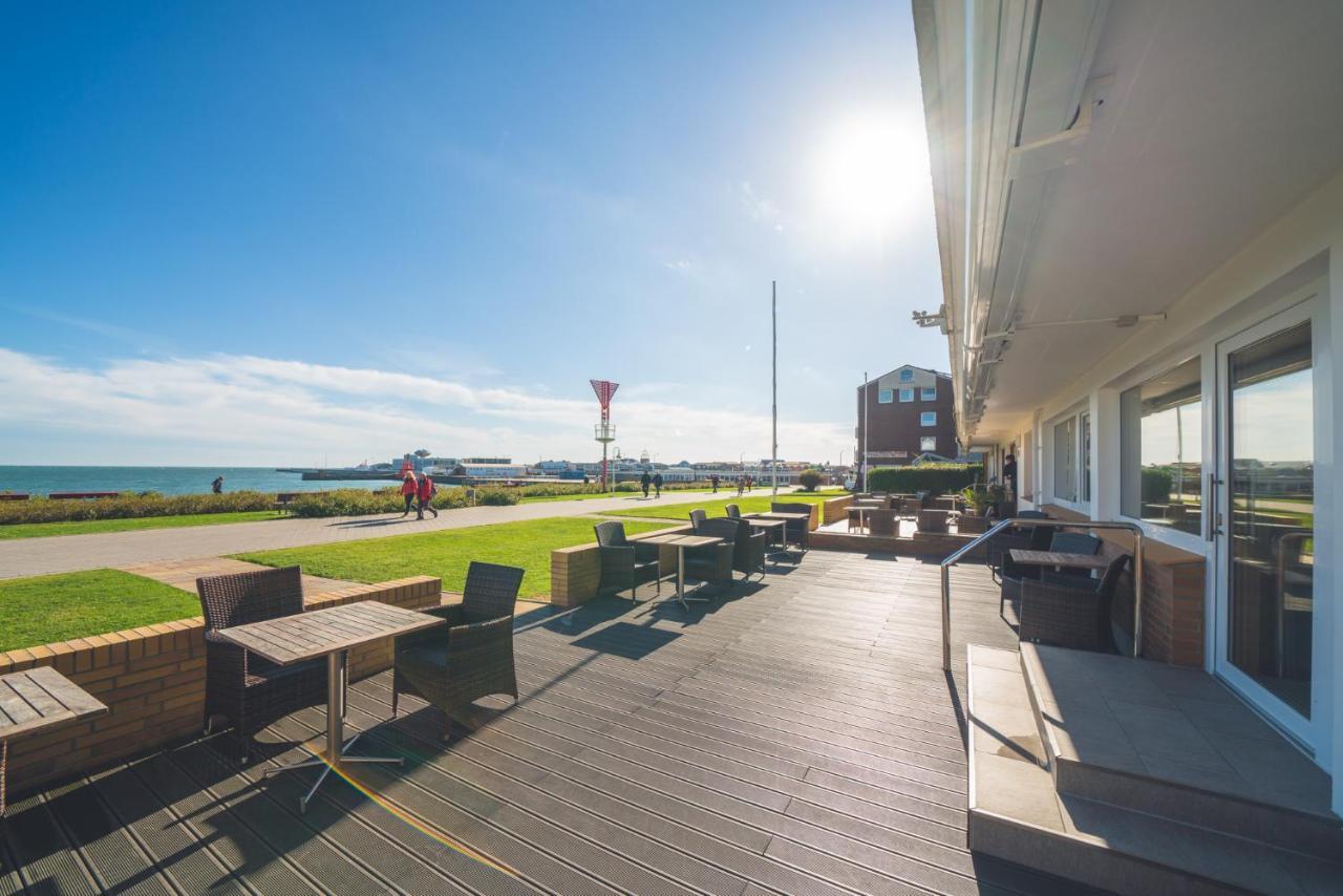 Hotel Hochseeinsel Heligoland Bagian luar foto