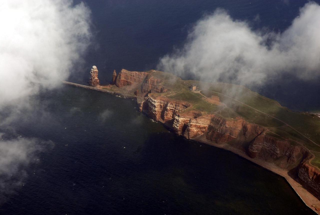 Hotel Hochseeinsel Heligoland Bagian luar foto